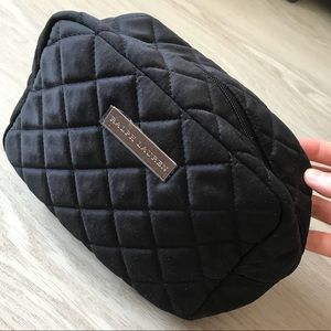 Black and pink Ralph Lauren travel cosmetic pouch skincare bag
